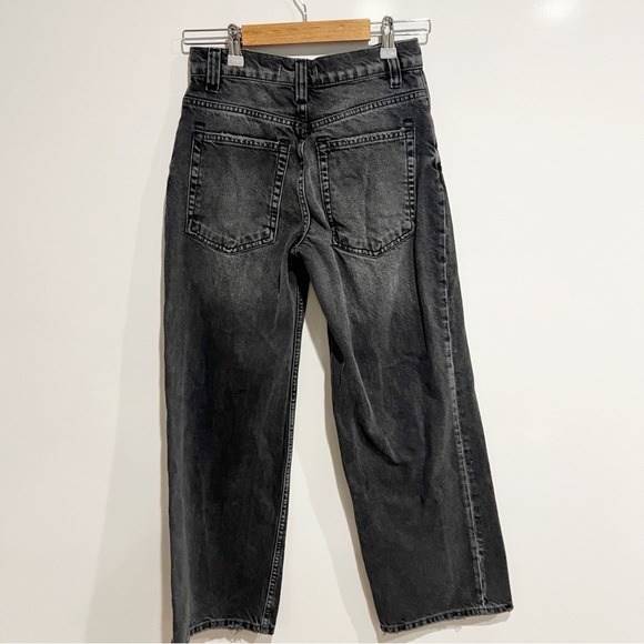 Free People Chalet Jeans Straight Wide Leg Ankle - Picture 4 of 11